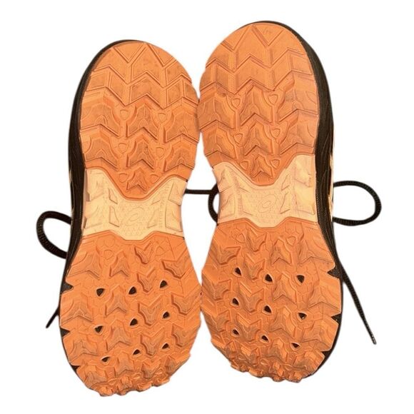 ASICS Orange & Black Kids Lace up Sneakers(Size 1.5) - Picture 3 of 9